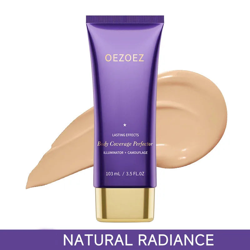 Body Coverage Perfector+ Buffer Brush - Flawless Body Makeup, Concealer for Scars, Spots, Veins, Tattoos and More Blend Cosmetic